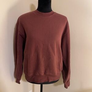 TNA Sweatfleece Cozy Fleece Perfect Fit Sweatshirt